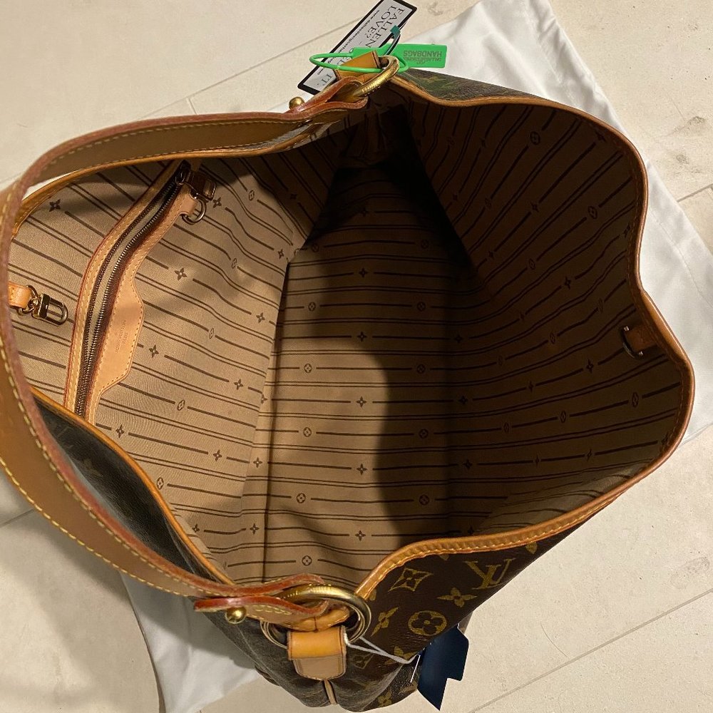Louis Vuitton - Delightful GM Monogram Canvas Hobo Bag Brown - Picture 1 of 4